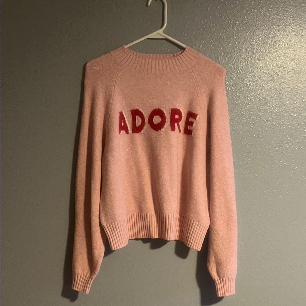 NWT Old Navy Adore Pink Sweater